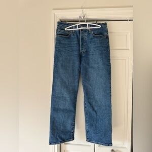 Levi’s Ribcage Straight Ankle